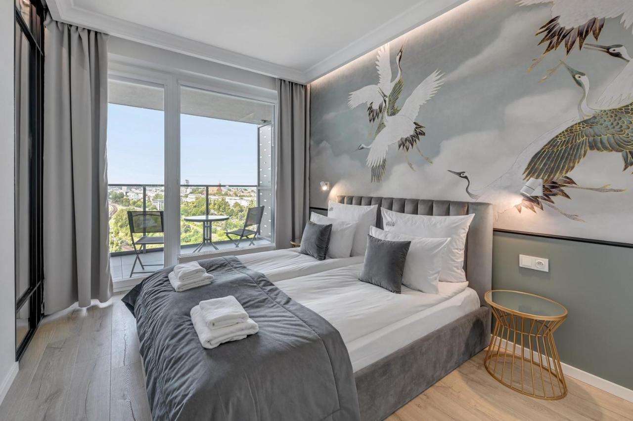 Gdynia Modern Tower & City View By Downtown Apartments Ngoại thất bức ảnh